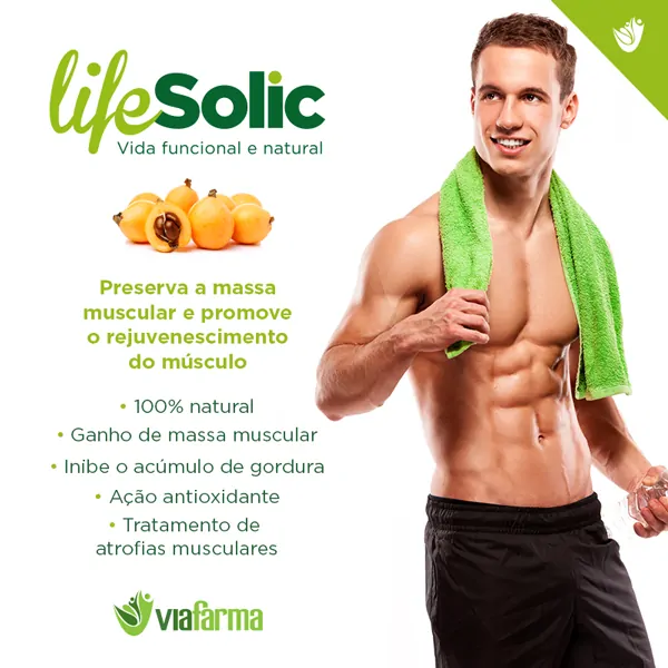  Lifesolic™ ( 50% Ácido Ursólico ) 300mg Cápsulas